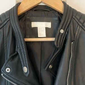Size 8 H&M Faux Leather Jacket